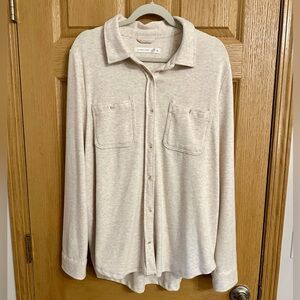 NWT Altar'd State Women’s Cream Collared Top - Size XL